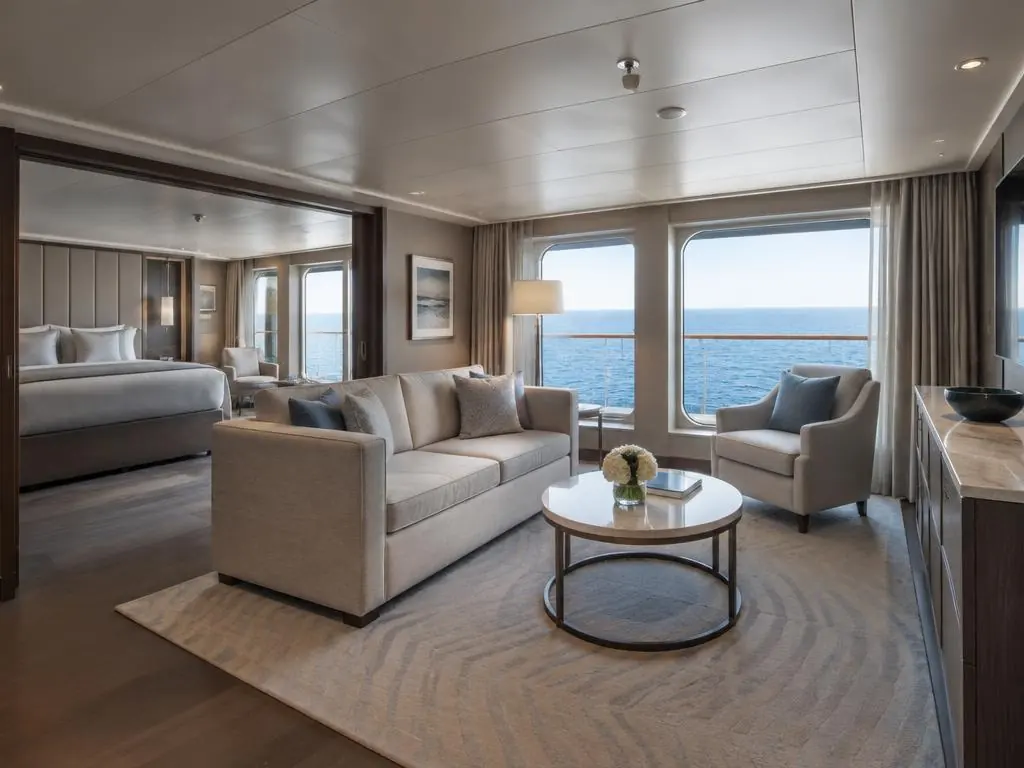 Cabina suite de crucero